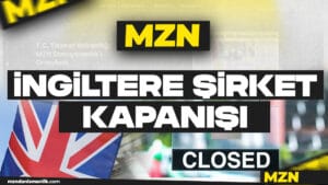 İngiltere (UK) Şirket Kapanış Hizmeti